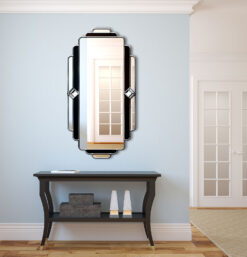 Passion full length art deco mirror room setting