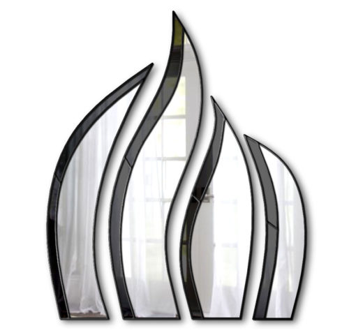 arctic modern artistic wall mirror