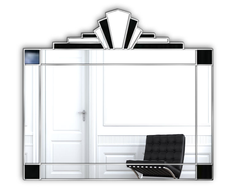 Juliette Original Handcrafted Art Deco Wall Mirror Juliette Original Handcrafted Art Deco Wall Mirror 0