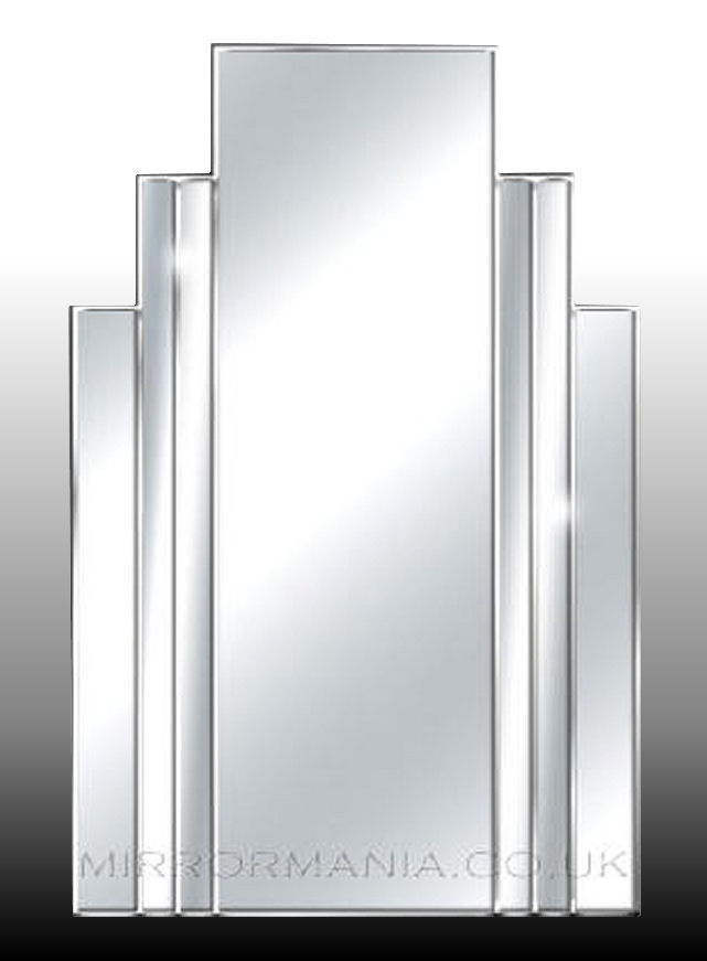 Brooklyn Original Handcrafted Art Deco Wall Mirror Brooklyn Original Handcrafted Art Deco Wall Mirror 1584