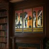 The Art Deco High Society Mirror is an exquisite three-panel mirrored artwork, exclusively designed and handcrafted by renowned mirror artist Phillip Orr in our Norfolk workshop. This luxurious mirror is a true celebration of classic Art Deco style and is perfect for anyone seeking a striking statement piece for their home.