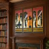 highh society art deco wall mirrors