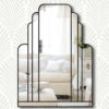 manhattan black art deco mirror