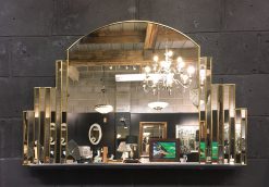 Simone Art Deco Wall Mirror