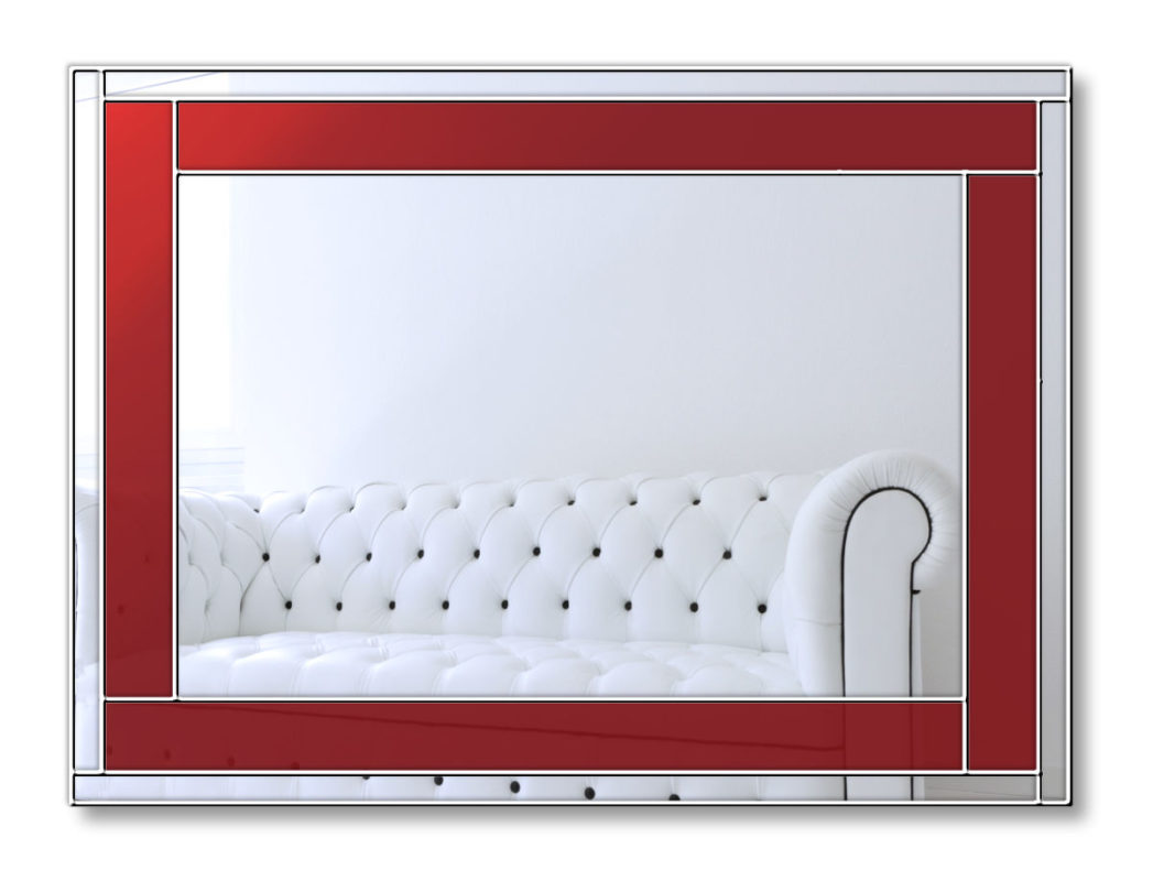 Original Art ‘Rhapsody’ Wall Mirror by British Artist, Phillip Orr