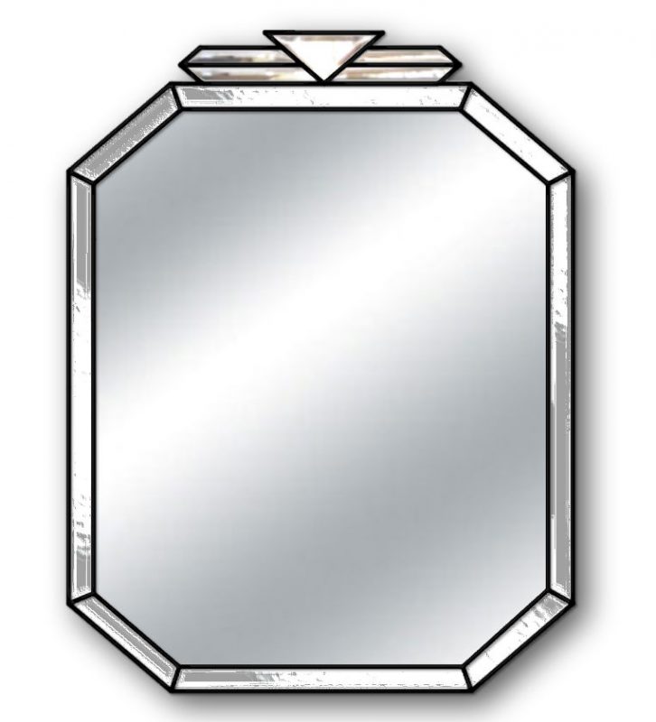 Princess Original Handcrafted Art Deco Wall Mirror Bespoke Mirrors