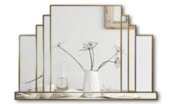 mayfair art deco wall mirror