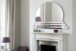 sol art art deco wall mirror