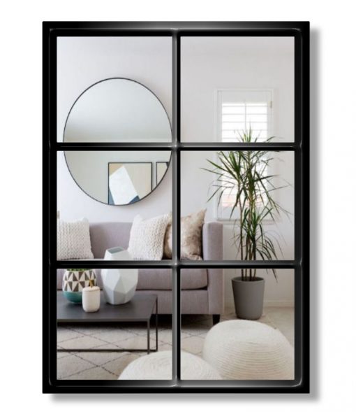 Telford Original Handmade Metal Window Mirror - Bespoke Mirrors | Art ...