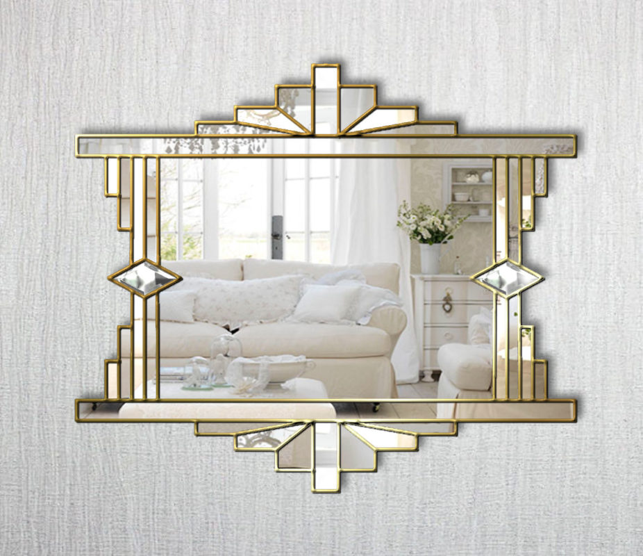 Art Deco Mirrors Bespoke Mirrors Art Deco Mirrors Custom made Mirrors