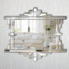 exquisite, handcrafted Art Deco Glamour Wall Mirror, a unique masterpiece that exudes luxury and sophistication. This exclusive design, painstakingly crafted in England, epitomizes the timeless Art Deco style.