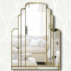 manhattan art deco wall mirror