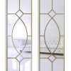 gretta gold gothic wall mirror