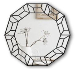 cornelius art deco wall mirror