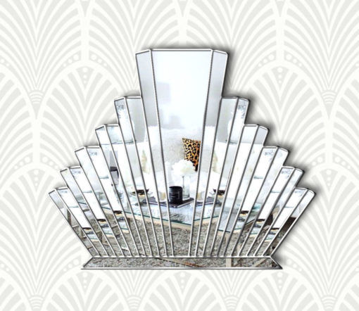 detroit art deco fan mirror