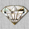 marquise art deco diamond mirror