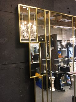 Rialto Gold Art Deco Wall detail Mirror