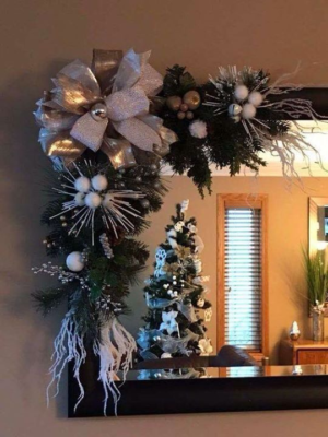 Christmas Mirror Decorations - Bespoke Mirrors | Art Deco Mirrors ...