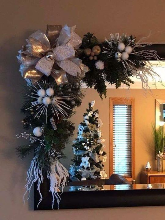 Christmas Mirror Decorations  Bespoke Mirrors  Art Deco Mirrors