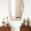 The Minerva Original Handcrafted Fan Art Deco Wall Mirror with a Silver Trim is the perfect addition to an art deco enthusiasts' room. With an elegant fan shape, the mirror features clear mirror fans, framing a central clear mirror, with all sections finished with a silver trim. As this mirror will be handmade to order, you can have it made to a size to suit your home or, alternatively add colour to it to suit your room.