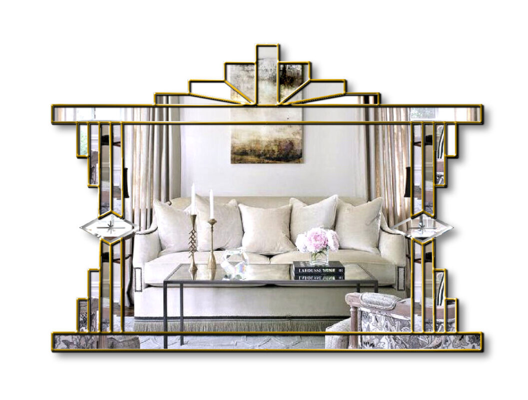 Art Deco Mirrors Bespoke Mirrors Art Deco Mirrors Custom made Mirrors