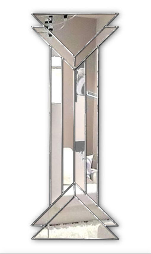 remus art deco wall mirror