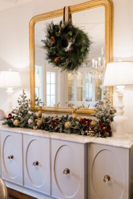 Wreath Mirror