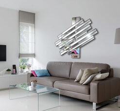 Rhythm front page modern mirrored wall art