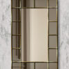 Benedict gold trim smoked mirror