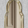 Casablanca gold trim art deco classic wall mirror