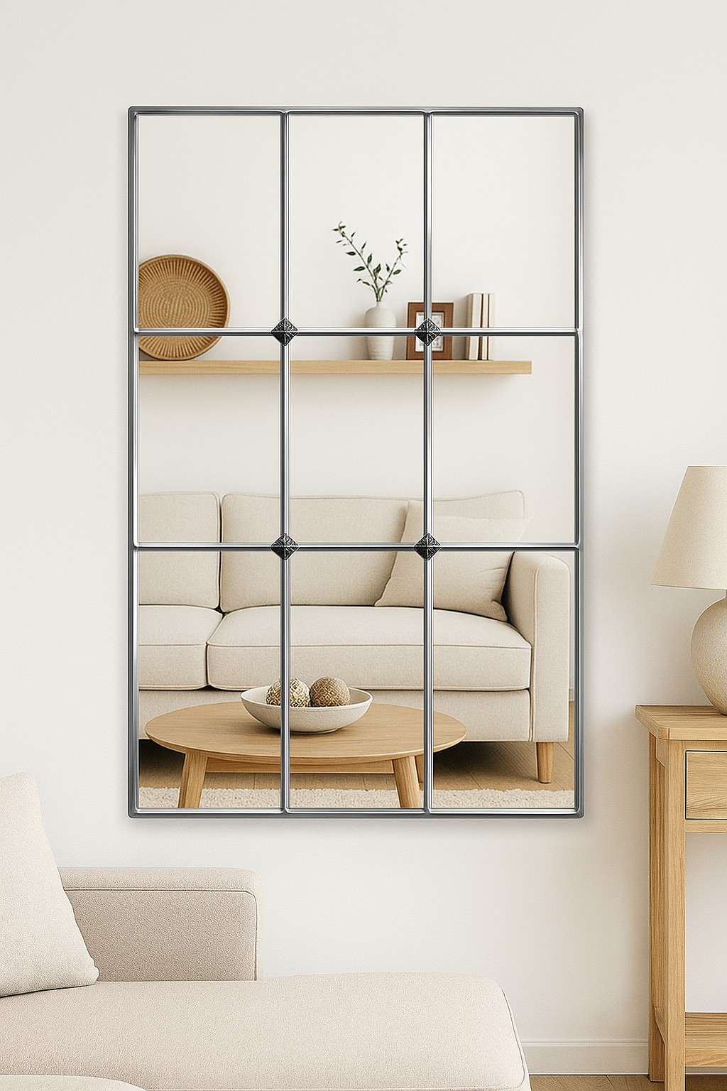 mirabel handmade wall mirror