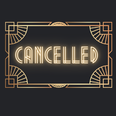 cancelled in art deco frame