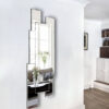 Simplicity polished room setting modern wall mirror