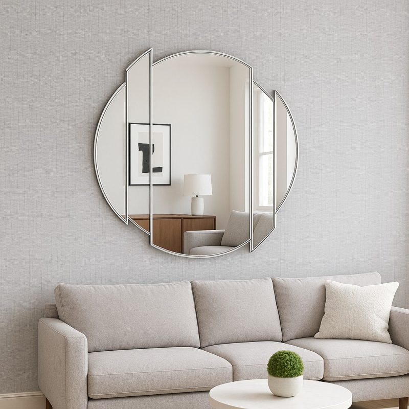 Horizon Handcrafted Original Circle Wall Mirror in Gold Bespoke — free download