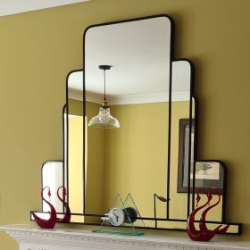 art deco artlington over mantel wall mirror