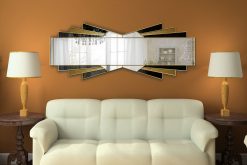 ultimate thumb deco horizontal room setting wall mirror