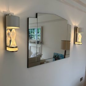 essence art deco wall mirror