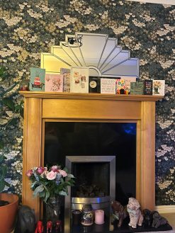 lyon art deco over mantle wall mirror testimonial