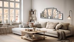 Lyon Deco Radiance: Timeless Statement Wall Mirror