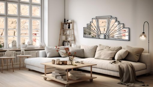 Lyon Deco Radiance: Timeless Statement Wall Mirror