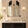 savoy art deco wall mirror